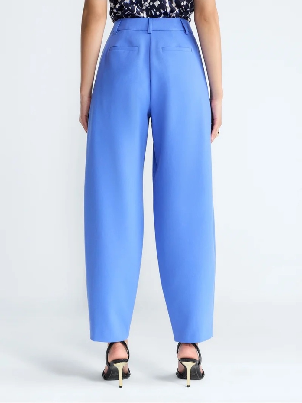NEW Devil Wears Prada Scoop Women's High Rise Pleated Trousers 30" Inseam Size 6 - Picture 3 of 5